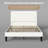 Modern Upholstered Platform Bed With Seamless Headboard, No Box Spring Needed, Full Size, Queen Size, King Size-664655007-664655006
