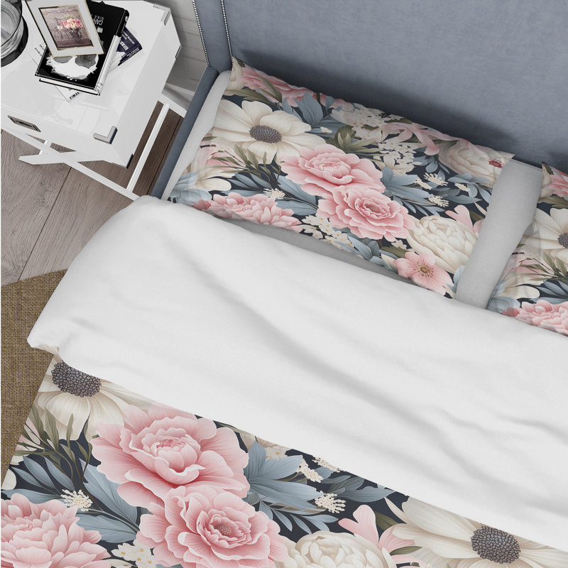 Ensemble de housse de couette Boho, Housse de couette simple + 1 taie décorative stan