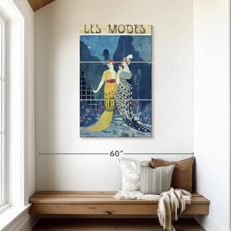 Shuttleworth Les Modes, 45" H x 28" W