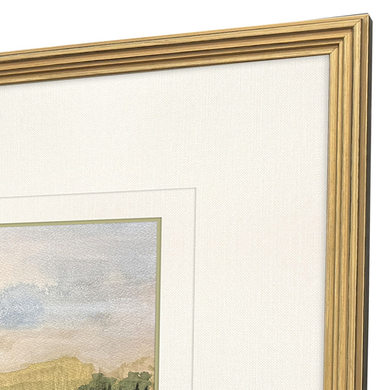 «Verde Vista II», art encadré