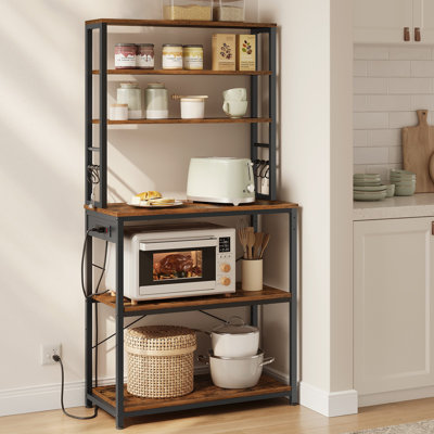 31.5" Steel Kitchen Island