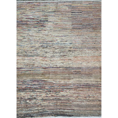 Tapis crème de haute qualité noué à la main