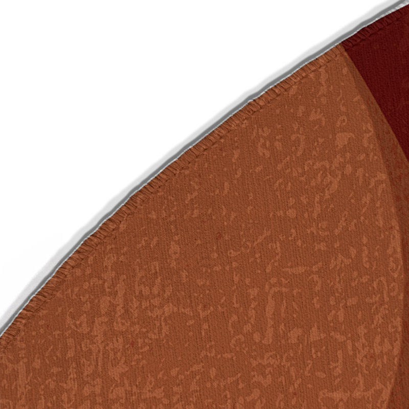 Skyline Glow Indoor And Outdoor Area Rug, Round 5'