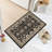 Washable Hallway Rug: Non Slip Rugs with Rubber Backing Soft Kitchen Rug Farmhouse Distressed Carpet Runner for Living Room Bedroom Bathroom (Black)-2023855752-2043196427