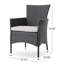 Chaises de patio avec coussins Mcnealy