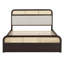lit plateforme pour grand lit double avec gigogne et rangement