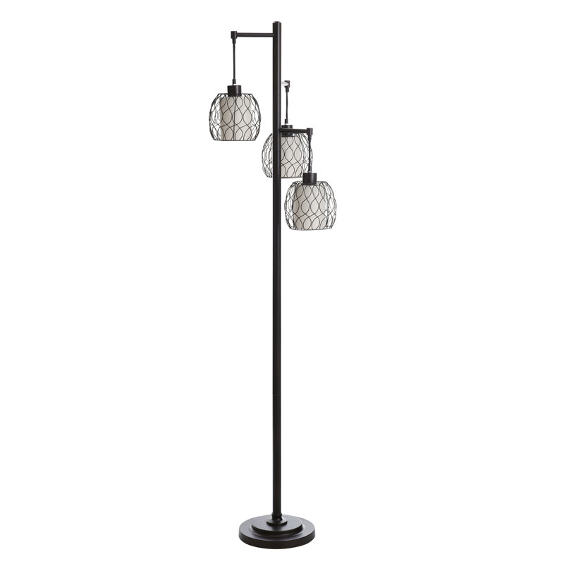 Floor Lamp Classic Silhouette Dark Bronze Metal