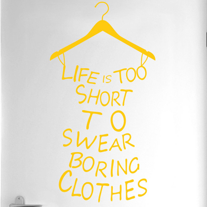 Wall Decal, Dark Yellow