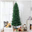 Sapin de Noël artificiel non éclairé avec branches réalistes et 1168 pointes
