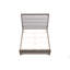 Tête de lit horizontale capitonnée 1pc avec lumières DEL