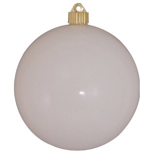 Kurt S. Adler 80 mm Clear & White Santa & Snowman Glass Ball Ornaments 6 Piece