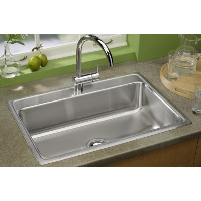 Gourmet 31" L x 22" W  Lustertone Kitchen Sink