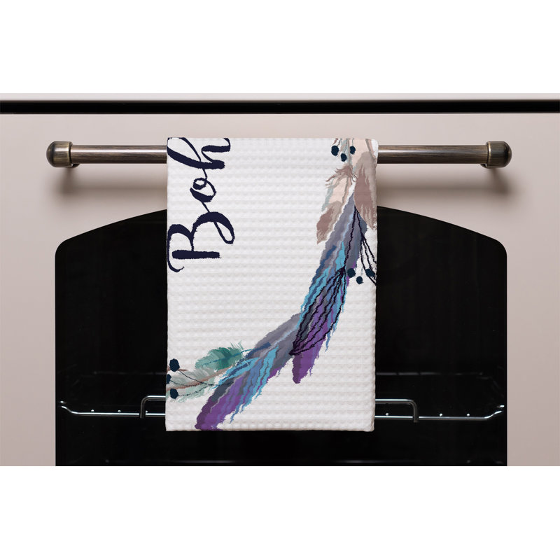 Cotton Floral Tea Towel Kitchen Towel