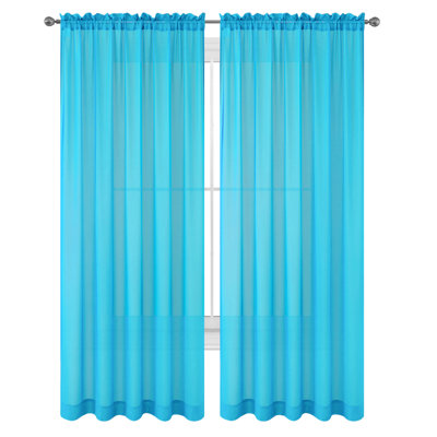 Godbey Sheer Curtain Pair