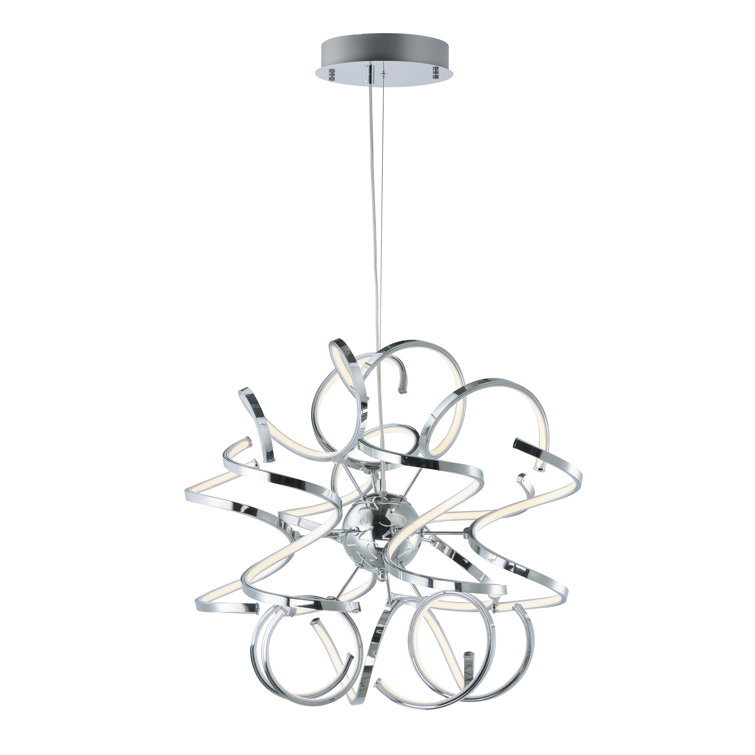 Eckhoff 12 - Light Dimmable LED Geometric Chandelier