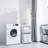 2-Tier Laundry Hamper Sorter With Hanging Bar