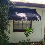 ALEKO 47.5'' W x 23.6'' D Retractable Window Awning