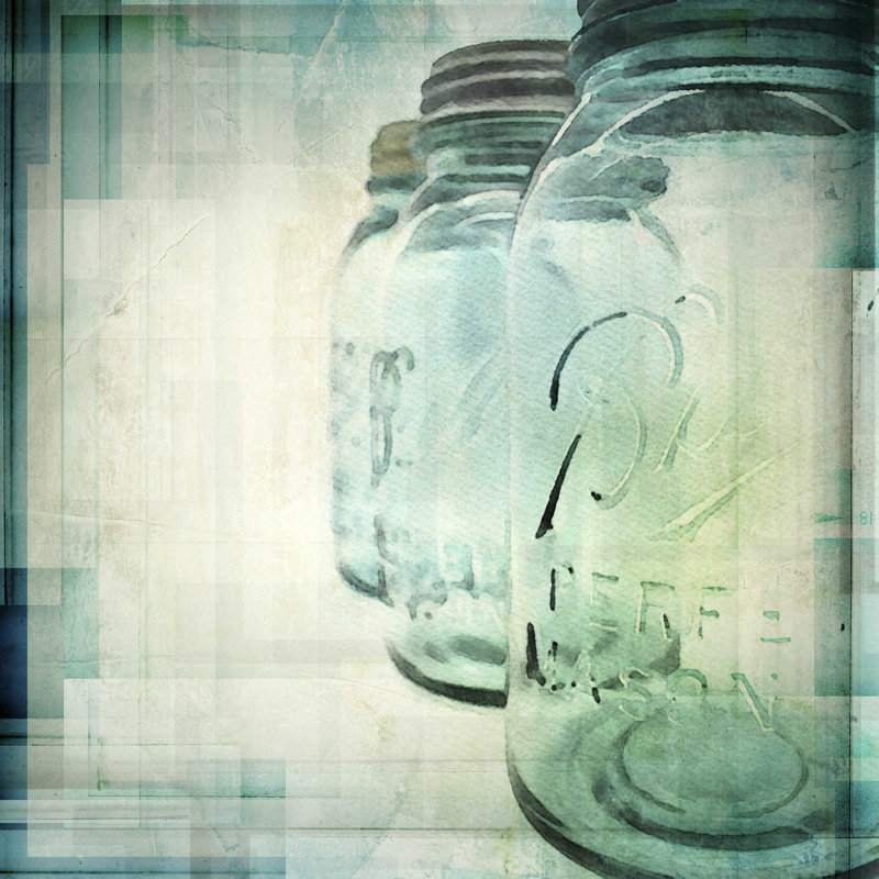 Canning Season III, H 36 po x l 36 po x P 1,25 po