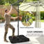 295cm Cantilever Parasol-408070753