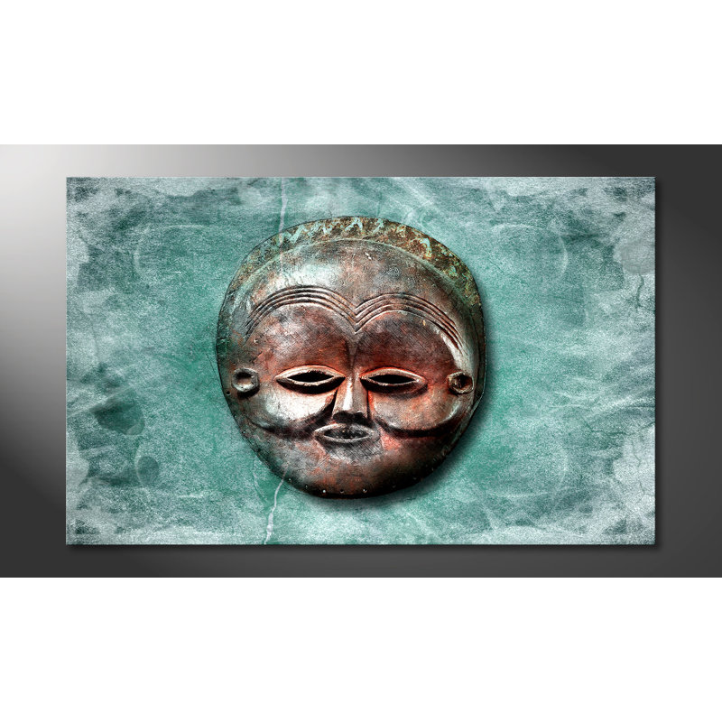 Luna's Face - Wrapped Canvas Print, 80cm H x 100cm W, 100% cotton canvas
