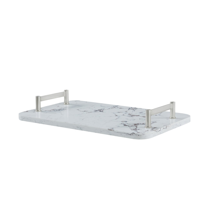 Plateau à quartz Horizon, L 23,5 po x P 13,75 po x H 3,25 po