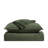 Ruched Crystal Velvet Comforter Set - Luxury Plush Bedding with 2 Shams-109125480-109125483
