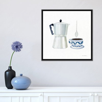 «Coffee Break VII», reproduction sur toile tendue