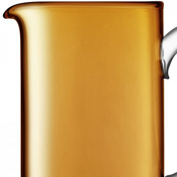 Utility Glass Pitcher, Amber