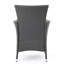 Ensemble de 2 chaises d'extérieur cloutées en osier Clementine