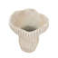 Jardinière corail sable et ciment 9,3 po x 9,7 po avec finition texturée beige