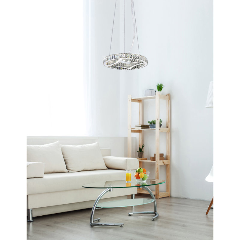 Eilidh 35 - Light Dimmable LED Geometric Chandelier