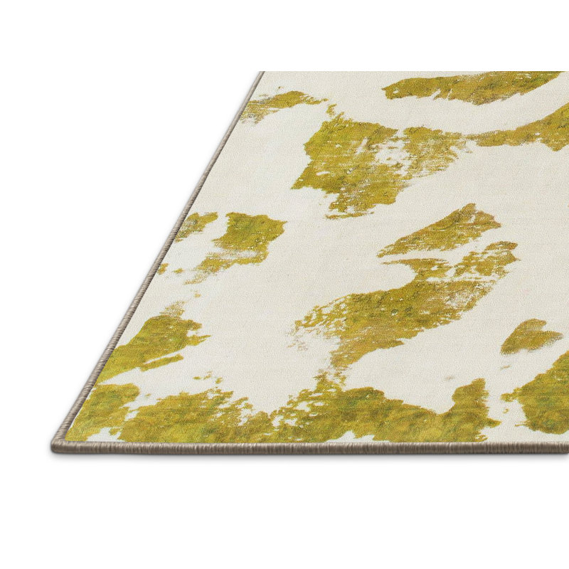 Abstract Indoor Rug, Rectangle 2' x 3'
