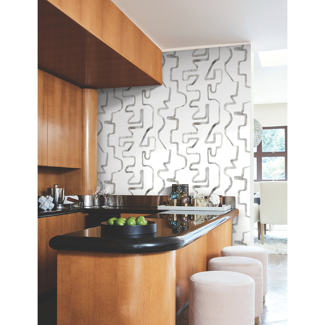 Abstract Aura Wallpaper York Wallcoverings 