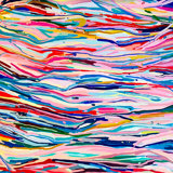 Waves Of Pink Print by Mary Sullivan