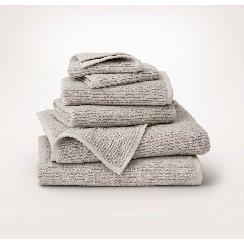 Turkish Ribbed Bath Sheet Set