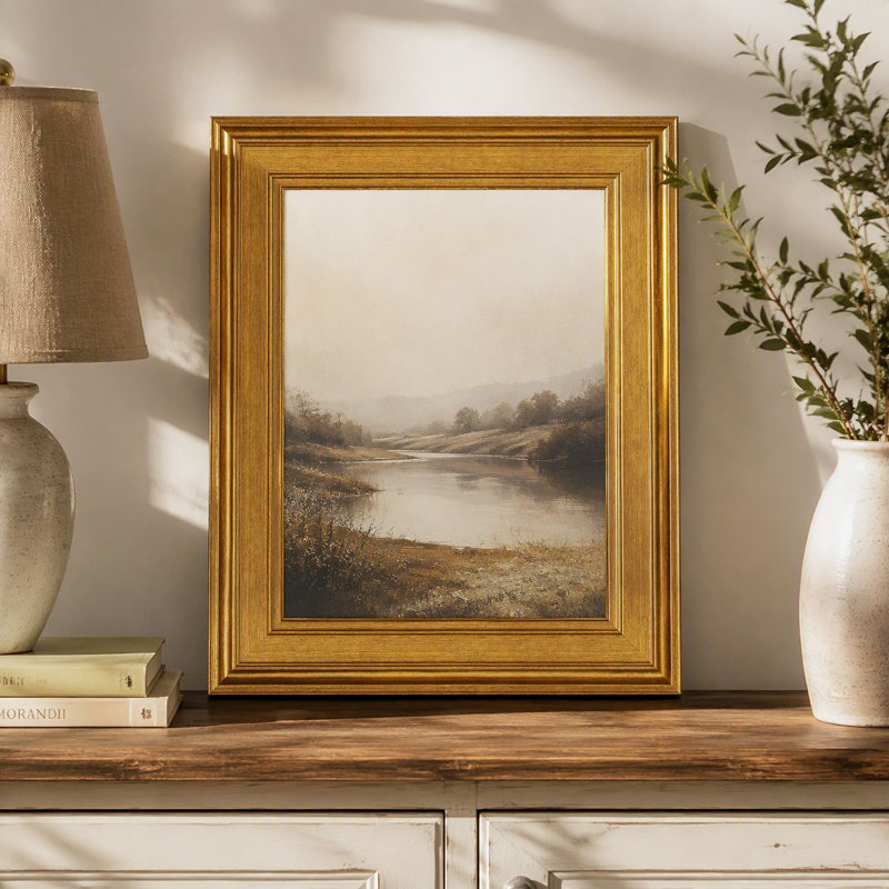 Présentoir à photo mural, Or mat, 11 po x 14 po
