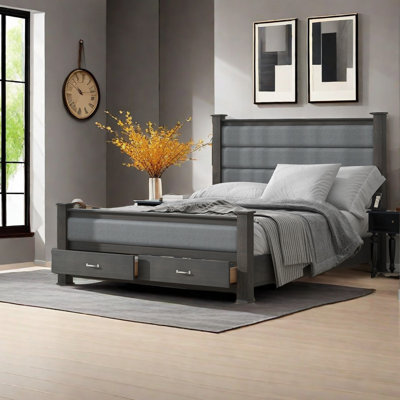 Jekaterina Platform Storage Bed