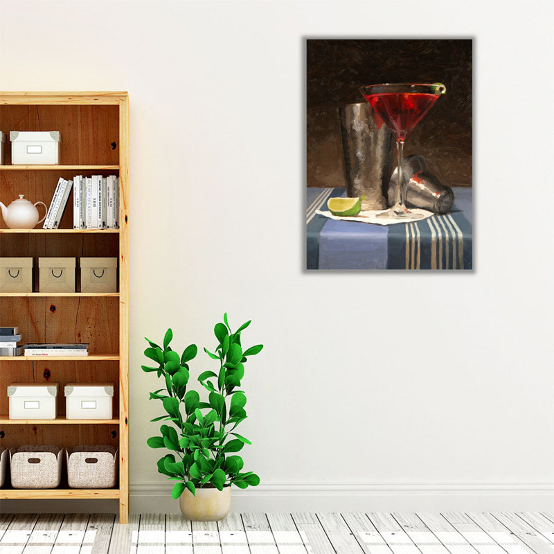 Cosmopolitan - reproduction d'art sur toile, H 40 po x l 30 po