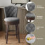 Tabouret de bar et de comptoir pivotant Marthasville-304664636-304664639