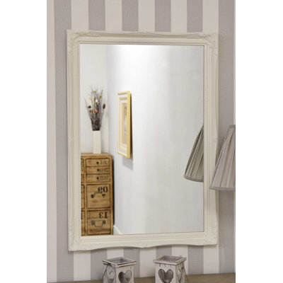 Sarai Wood Flat Wall Mirror