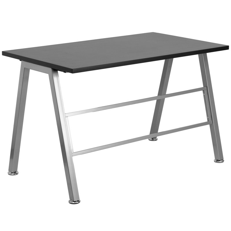 Contemporary Style High Profile Computer Desk