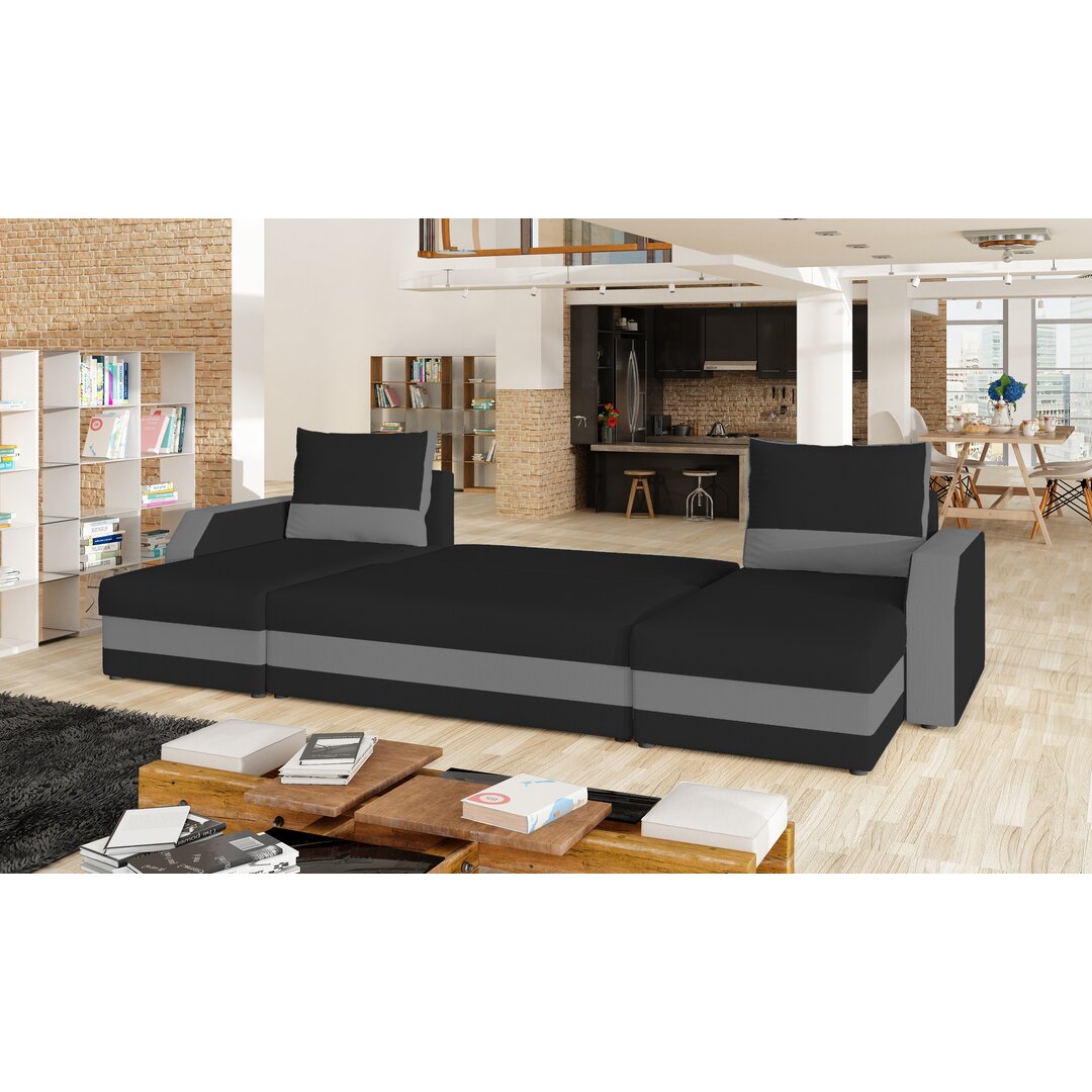 Ecksofa Asbed mit Bettfunktion