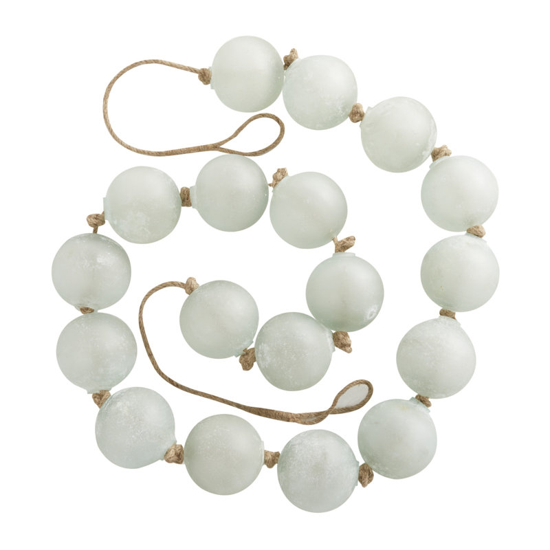 Guirlande Pearl, Sarcelle, L 90 po