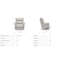 Fauteuil inclinable manuel berçant Rowan-59256877