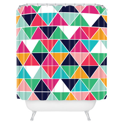 Geometric Shower Curtain