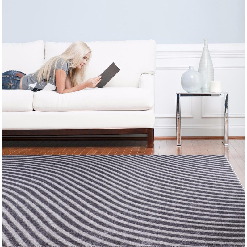 Plotinus Geometric Indoor Rug, Rectangle 5' x 7'