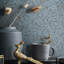 Energy Collection Metallic Leaves Effect Wallpaper Roll