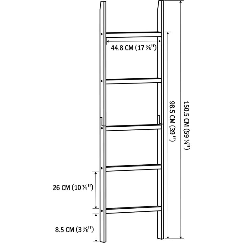 Porte-serviettes sur pied en bois 0
