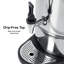 Swan Tea Urn, Stainless Steel, Concealed Heating Element, Keep Hot Function, Drip-Free Tap, Ideal for Events and Catering, Stainless Steel, SWU8L-129024010