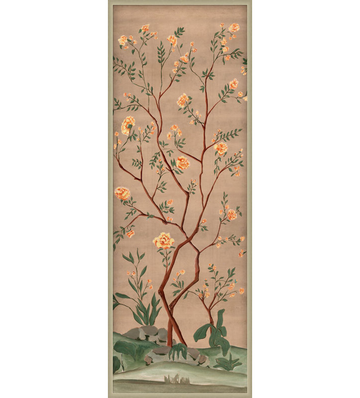 Climbing Yellow Roses 3 Print by Lillian August